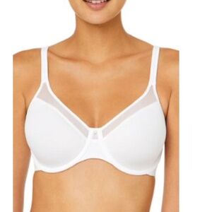 Bali One Smooth U Ultra Light Underwire Bra White